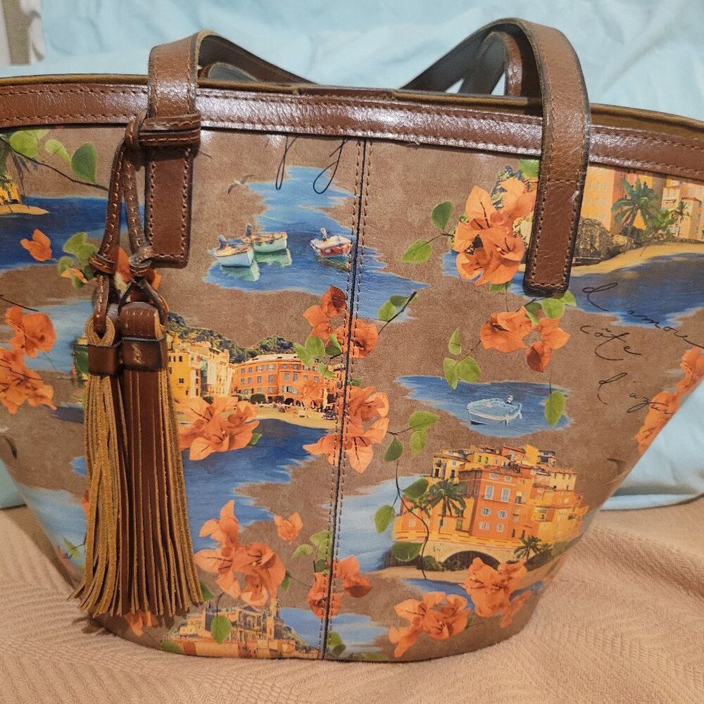 Patrisha Nash Tote Purse and Matching Wallet